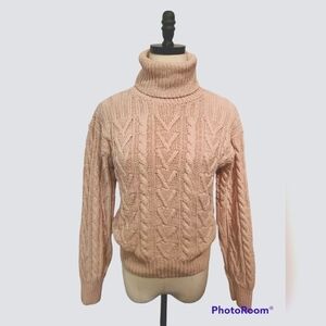 Liz Claiborne Petites vintage women's silk cotton sweater size S